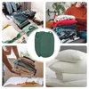 Sac à linge paniers de vêtements en mesh Organisateur panier de rangement pliable Hamper avec des poignées robustes pour les foulards