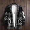 Maglioni maschili mascheri maglione maschio giacca grafica nera cappotto senza felpa con cappuccio cardigan nappa vendita v order designer jumper di lusso casual casual