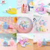 1: 6 1:12 Dollhouse Miniatures Supplies Shampoo Shampooin Gel Body Wash Dolls Bathroom Articles de toile de toilette décor de meubles