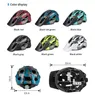 Casco ciclistico Batfox Mtb Bicella posteriore Bicycle Ultralight In-Mold Road Mountain Man Mountain Man Morma un unico casco da stampaggio integrato