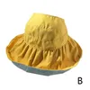 Chapéus largos de tampa dobrável Chapéu de moda algodão grande lacrimonal vazio UV duplo tampo de praia ao ar livre Sport P1B6