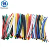 127/140/280/328 st diverse polyolefin värme krymprörslör Kabel ärmar Wrap Wire Set 8 Size Multicolor/Black