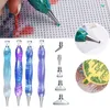 5D Resin Diamond Painting Pen Multi-placer Eco-friendly Alloy Replacement Pen Heads Resin Point Drill Pens Embroidery DIY Craft