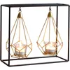 Candle Holders Romantic Gold Candlestick Decoration Glass Lanterns Bougie Personnalis Mariage Wedding Decorations 50ZT