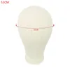 Wig stand canvas Block Treat Training Mannequin Head Affichage de mannequin Mannequin Manikin Head 21 "/ 22" / 23 "/ 24" / 25 "Manikin Head