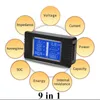 0-200V Décharge de batterie Tester Tentage Mettage Courant Power Energy Impedance Resistance Captide Multi-Monitor Ammeter Voltmètre