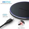 Chargers 30W /20W Fast Qi Charger Wireless per Google Pixel 7 Pro Wireless Charging Caring Pad nuovo per Google Pixel 7