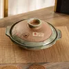 Japanse klei ovenschotel stoofpot Pot Huishoudelijk gas bokkolvenpot open vuur ondiepe pot keramische rijst kookpan voor gasfornuis