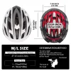 Victgoal Mountain Road Bike Helmet MTB Bicycle -helm voor volwassen mannen Vrouwen Integraal gegoten winddichte fietshelm met vizier