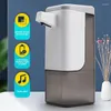 Liquid Soap Dispenser Automatic Wall Mounted Touchless LED Hand Washer Large Capacity Washing Machine For Bathroom Kitchen