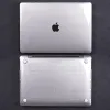 Przypadki Laptopa dla MacBook Pro 13 Case 2020 M1 A2338 Touch ID COQUE for MacBook Air 13 A2337 Funda Pro 16 Case 11 12 15 Akcesoria