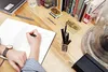 ROTRING RAPID Pro Mechanical Bleistift, 0,5 mm/0,7 mm, silberne Chrom-/matte schwarze professionelle automatische Stifte zum Skizzieren der Zeichnung