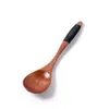 Bopsticks Portable Spoon en bois avec boîte et classique pour l'école ou le travail de travail Business Travel