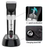 Trimmers Professional Hair Clipper for Grooming With Charge Standr Cordless Electric Shaver Man 5 Speeds Trimmer Home Hair Cut Machine