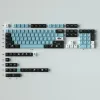 Аксессуары GMK Mizu Keycaps 129/23 Клавики вишневой профиль PBT Dye Sub -клабам MX Switch Keyboard 61/64/68/84/87/96/98/104/108