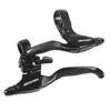 Zoom Mtb Road Bike Brake Lever Set Alluminio in lega Black Bicycle Handle 4 dita sinistra a destra con freno disco freno a campana V.