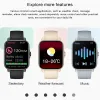 Uhren Xiaomi Mijia 2024 Smartwatch Bluetooth Call Männer Frauen Smart Watch Heart Fitness Tracker Mi Watch Band für Apple Huawei