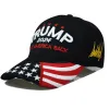 Styles Donald 12 Trump 2024 Cap broderad baseballhatt med justerbar rem Save Amercia Again Banner 0410