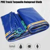 0.35mm Truck Canopys PVC Rainproof Cloth Freight Car Truck Tarpaulin Outdoor Container Cargo Ship Waterproof Cloth Shade Sail