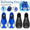 Accessoires de plongée unisexe nageurs nageoires de plongée mous adultes / enfants pieds gonflables de natation des chaussures de sports nautiques résistants à l'usure y240410