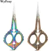 European Retro Tailor Scissors Cross Stitch Antique Vintage Thread Embroidery Needlework Scissor Craft Sewing for Handicraft