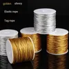 Rope Gold Silver Elastic Line Cord String Strap DIY Jewelry Making Bracelet Home DIY Sewing Accessories Gift Packaging