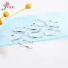 Hoop Earrings Version Silver Glossy Surface Simplicity Korean U-shaped Earring Accessories 925 Sterling Semi-finished Handwork