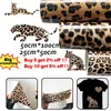 Window Stickers 25CM 50CM/50CM 100CM Leopard Patter PU Heat Transfer Film Iron On Press Machine Cutting Plotter T-Shirt DIY