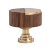 Tinyhob Walnut Brass Furniture Handles Alntochtend pulls Kastkast Garderobe Dresser Wine Bar Lade Cabinet Knoppen
