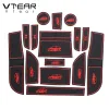 Vtear لـ Mg zs door Groove Mat anti slip mat pad ansi slip car pad dip inlip door door inclizing accoration accoration