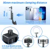 Tripods Pixel ST2 160cm Tripod For Phone Foldable Portable Wireless Selfie Stick Bluetooth Remote Control Travel Live Phone Holder