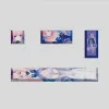 Tillbehör 4st/set Genshin Impact Novely Allover Dye Subbed DIY KeyCaps SpaceBar PBT Custom Mechanical Tangentboard Cute Anime Beauty Girl Girl