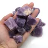 Natuurlijke lila lepidoliet raw crystal quartz onregelmatige vorm erts rots mineralen specimen magie reparatie ruwe steen huisdecoratie