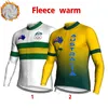 AUSTRALIE THERMAL THELME CYCLING JERSEY, manches longues, vêtements de vélo pour VTT, vêtements de vélo en plein air, vêtements d'hiver, veste chaude