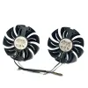 Pads 2 Pack GA91B2U Powercolor Red Devil RX580 GPU Cooler Cooling Fan for Radeon Red Dragon AX 480 470 580 Graphics Card Fan