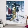 Kawaii Zimmerdekoration Hanges Tuch Anime Hintergrund Tuch Schlafzimmer Zimmer Nachttuch Wandtuch dekorative Stoff Wandteppich süßes Zimmer Dekor