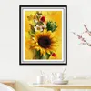 Sunflower 5D Diy Diamond Embroidery Full Drill Diamond Painting Kit Flower Cross Stitch Living Room Art Wall Painting Home Decor