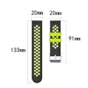 Braccialette di manutenzione per braccialette di sostituzione SQ da 20 mm di silicone morbido per il bracciale di sostituzione del cinturino SQ per huawei honor watch es.
