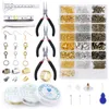 Sieraden Maakgereedschap Kits Tang Set Schaar Ronde Neustang Side Snijden Tang Draad Cutter Scissor Tweezers Accessoires Toolgereedschap