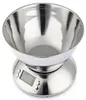 5kg 1g 1g en acier inoxydable Kitchen Scale alimentaire LCD Échelles de poids de cuisine électronique numérique avec bowl alarme Timer Temperature Capteur Y26254967