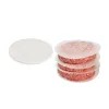 11/16/20/24 cm Reducir pergamino antiadherente de doble capa Papel de horno para hornear pastel de galletas Baquecue Mat Herramientas de cocina