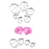 Rose Petal Silicone Veiner Cutter Cutter Bolo Decorating Sugarcraft Gumposte Resina Clay Water Paper Mold CS158