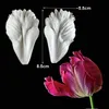 Tulip Petal Silicone Bolo Decorating Tools VEIRER MOLD GUMPASTE MOLD, ADODERCTRATH, MOLDES DE CLAY RESINA C332