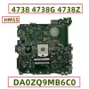 Scheda madre DA0ZQ9MB6C0 per Acer Aspire 4738 4738G 4738Z Laptop Motherboard HM55 DDR3 MBR9Y06.001 MBR9Y06.001 completamente testato