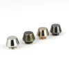 4pcs 12 x 7 mm Bottoir à main Protection Pieds Pieds Nail Forme plate Plats Back Back Tike Rivets Le cuir Craft Sac Purse Decor