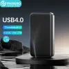 Drive Phixero Portable SSD 40 Gbps Thunderbolt 4 USB 4,0 jusqu'à 3150 Mo / s Drive à l'état solide externe 2TB 1TB 512 Go de type C pour ordinateur portable PC