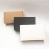 12pcs/Lot Brown White Black Handcraft Kraft Paper Aircraft Boxes Container Storage Recyclable Boxes For Valentine's Day Gifts