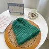 Bérets 2024 hiver Big Head Round Hat tricoté épais épais mou cirés volume de fil bouclé