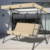 2pcs Waterproof Oxford Cloth Garden Patio Swing Seat Top Cover Outdoor Camping Courtyard Hanging Hammock Chair Canopy Shade352j
