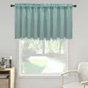 Window Panel Sheer with Tassels Washable Polyester Glass Door Short Curtains Home Decor